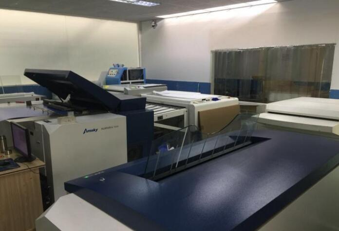 惠普四色發版設備